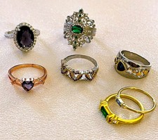 SIZE 7 Rng Lot  *Seven Vintage
