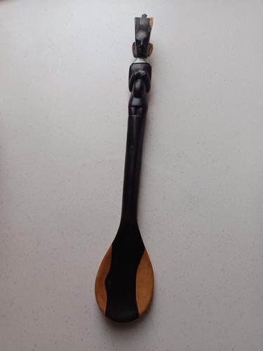 Cucchiaio legno grande - legno,