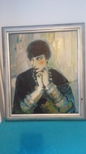ANCIEN TABLEAU HST PORTRAIT