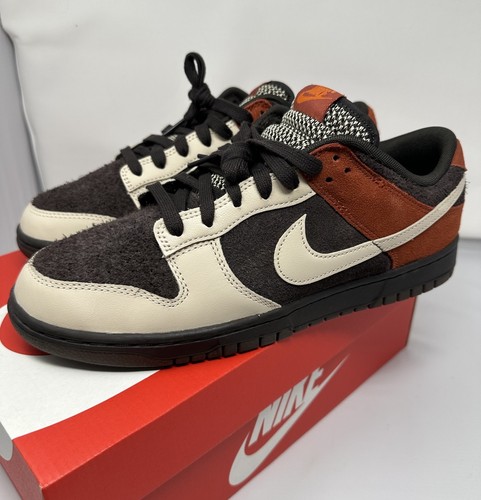 Nike dunk low velvet - low, brown