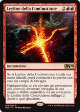 MTG LEYLINE OF COMBUSTION EXC - LEYLINE DELLA COMBUSTIONE - M20 - MAGIC