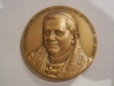 Vaticano Medalla Benedicto XVI Jornada Mundial de la Juventud Brasil Río 2013