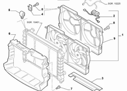 51770437 elettroventola fiat - 51770437,