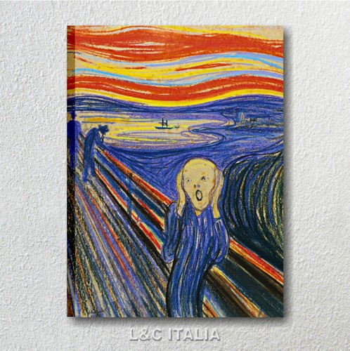 Munch urlo quadro - l'urlo, tela
