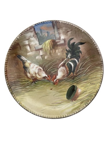 Piatto porcellana firmato - piatto,