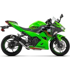 TERMINALE DI SCARICO ARROW PRO-RACE BLACK KAWASAKI NINJA 400 23-24 EURO5