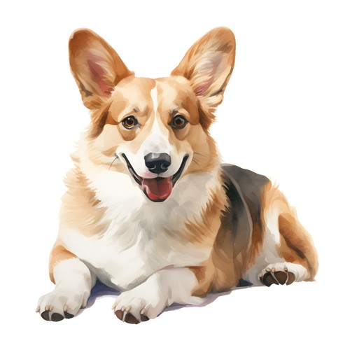 Adesivi corgi auto - adesivi,
