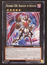 NUMERO C80 REQUIEM IN BERSERK Rara in Italiano PRIO-IT046 YUGIOH