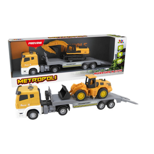 Metropoli camion con rimorchio - con,