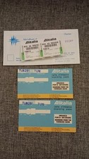 Lotto Alitalia Carta D"imbarco Anni 90 Biglietto Charter ?