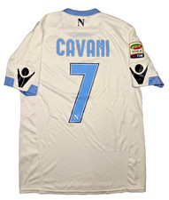 maglia calcio vintage Napoli CAVANI home 2010 2011 shirt Jersey Macron L Lete