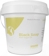 Sapone Nero Con Olio Di Argan