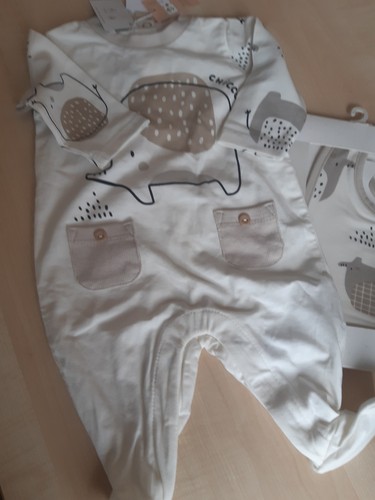Set tutina con bavetta neonato - tutina,
