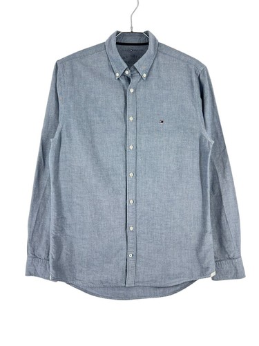 Tommy hilfiger camicia blu - camicia,