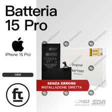 APPLE BATTERIA IPHONE 15 PRO OEM SENZA ERRORE ISTALLAZIONE DIRETTA