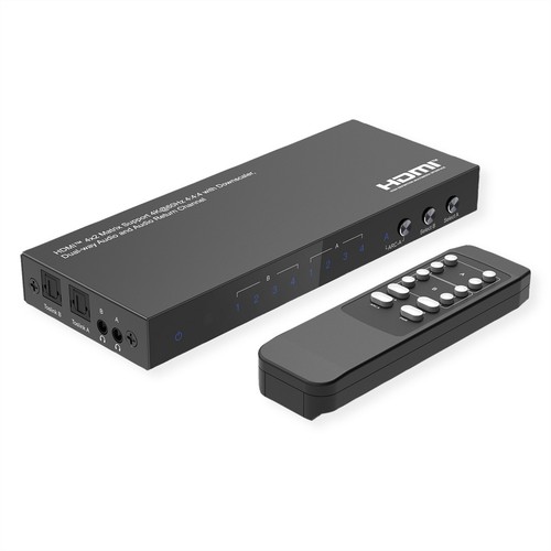 Hdmi matrix switch x 2 - hdmi, 4