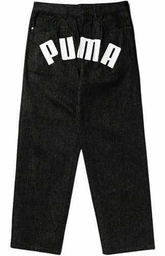 Jeans puma uomo nero denim - jeans,