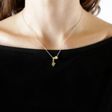 MORELLATO COLLANA DONNA GIOIELLO SOLO MIA ARGENTO 925,QUADRIFOGLIO E STELLA ORO