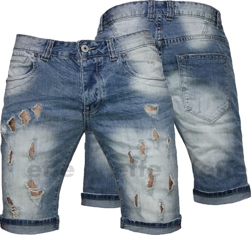 Bermuda jeans uomo shorts - jeans,