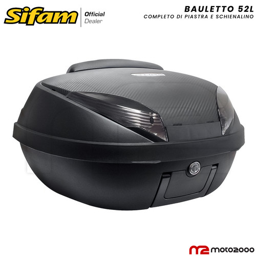 Baule bauletto 52l - bauletto, opaco