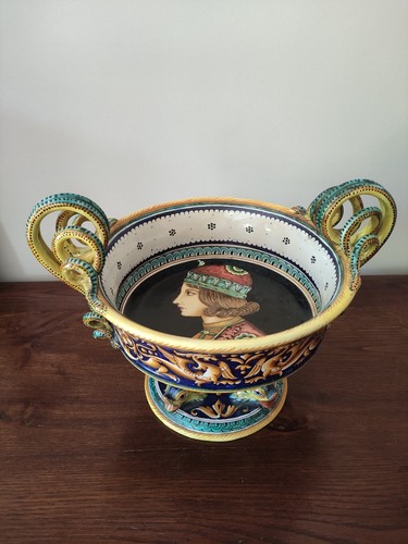 Coppa ceramica maiolica - coppa,