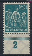 Tedesco Empire 190, rare Filigrana 2, Cialde MNH 1921 Lavoratori (9964022