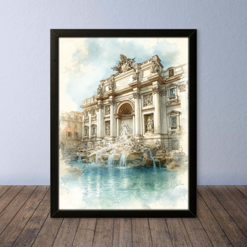 Cornice disegno acquarello - disegno,