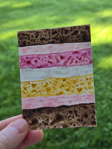Aceo acquerello originale - aceo,