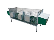 Gabbia Conigliera Plura 3 posti