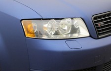 Pellicola faro stile USA adatta per Audi A4 S4 B6 tuning set adesivi B007