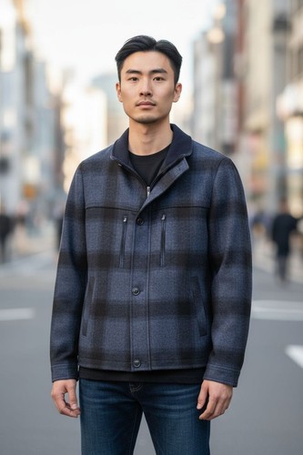 Giacca lana uomo blouson - giacca, da