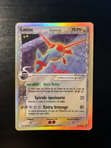 Carte pokémon latias 8 113 - pokémon, 8/113