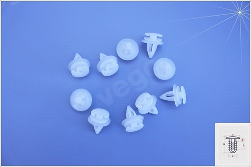 Clip per pannello - clip,