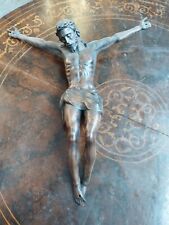 Crucifix Crocifisso Legno Foresta Nera XVIII SEC ANTICO SCULTURA