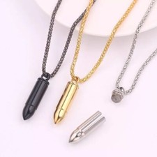 Collana ciondolo proiettile - collana, in