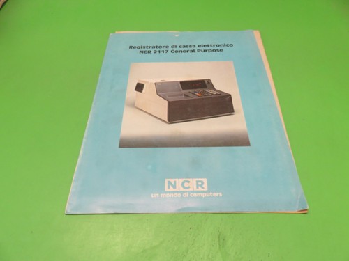 Ncr depliant pubblicitario - ncr,