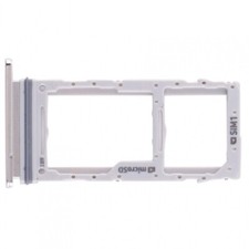 Vassoio Sim Per Samsung Galaxy S20 2 Sim Adattatore Scheda Dual 5G Argento