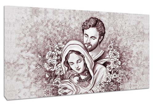 Quadro moderno sacra - moderno, famiglia