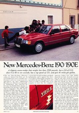 1983 Mercedes Benz 190/190E -