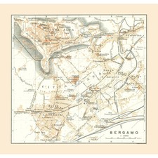 Mappa storica - Bergamo Italia