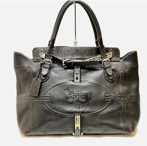 Vintage fendi dark brown - vintage,