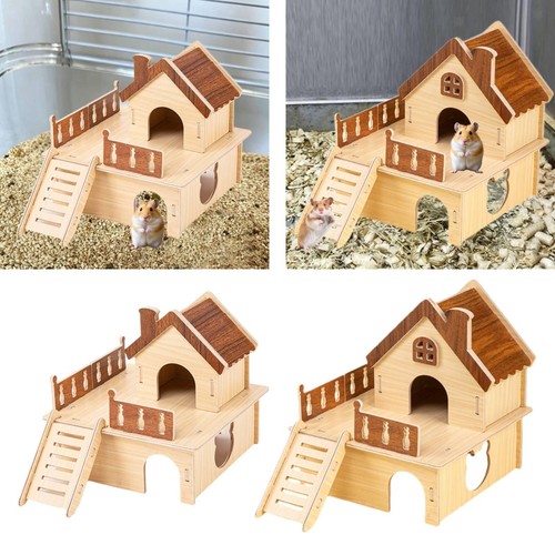 Casetta legno per criceti - casetta,