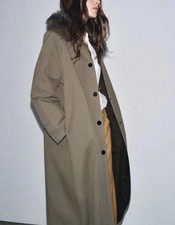 ZARA NUOVO TRENCH DONNA CHECK