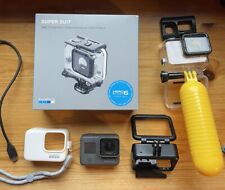GoPro HERO6 Black Action Camera with Huge Accessories Bundle + Waterproof case