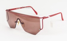 Occhiali da Sole LINDA FARROW Red Vintage'80 Fashion Sunglasses fondo negozi-205