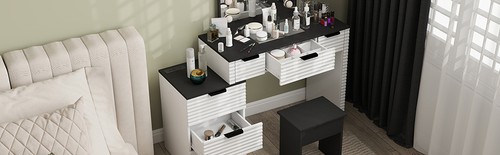 Set sedia scrivania vanity con - sedia,