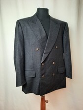 Canali wool double-breasted