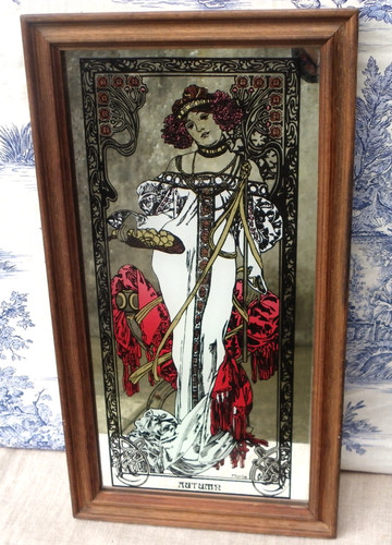 Mucha miroir vintage - mucha,