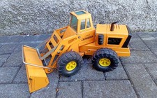 Ruspa giocattolo in metallo anni '70