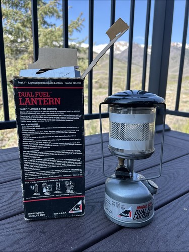 Coleman duel fuel peak - coleman,